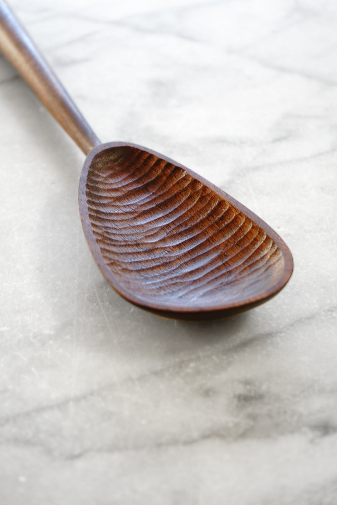 Modern Cooking Spoon - Walnut. Cherry. or Maple Wood