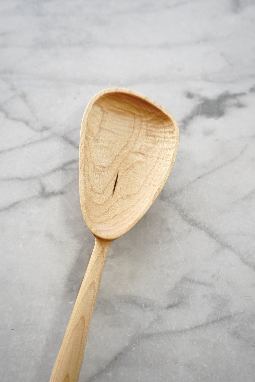 Modern Cooking Spoon - Walnut. Cherry. or Maple Wood