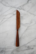 Butter/Cheese Knife - Walnut. Cherry. or Maple Wood