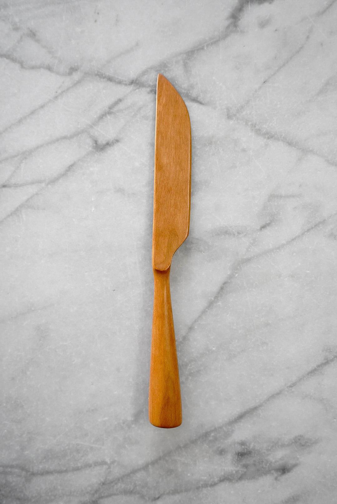 Butter/Cheese Knife - Walnut. Cherry. or Maple Wood