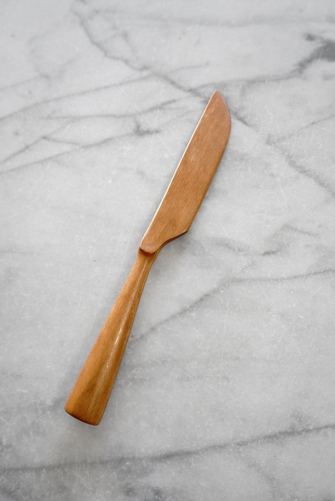 Butter/Cheese Knife - Walnut. Cherry. or Maple Wood