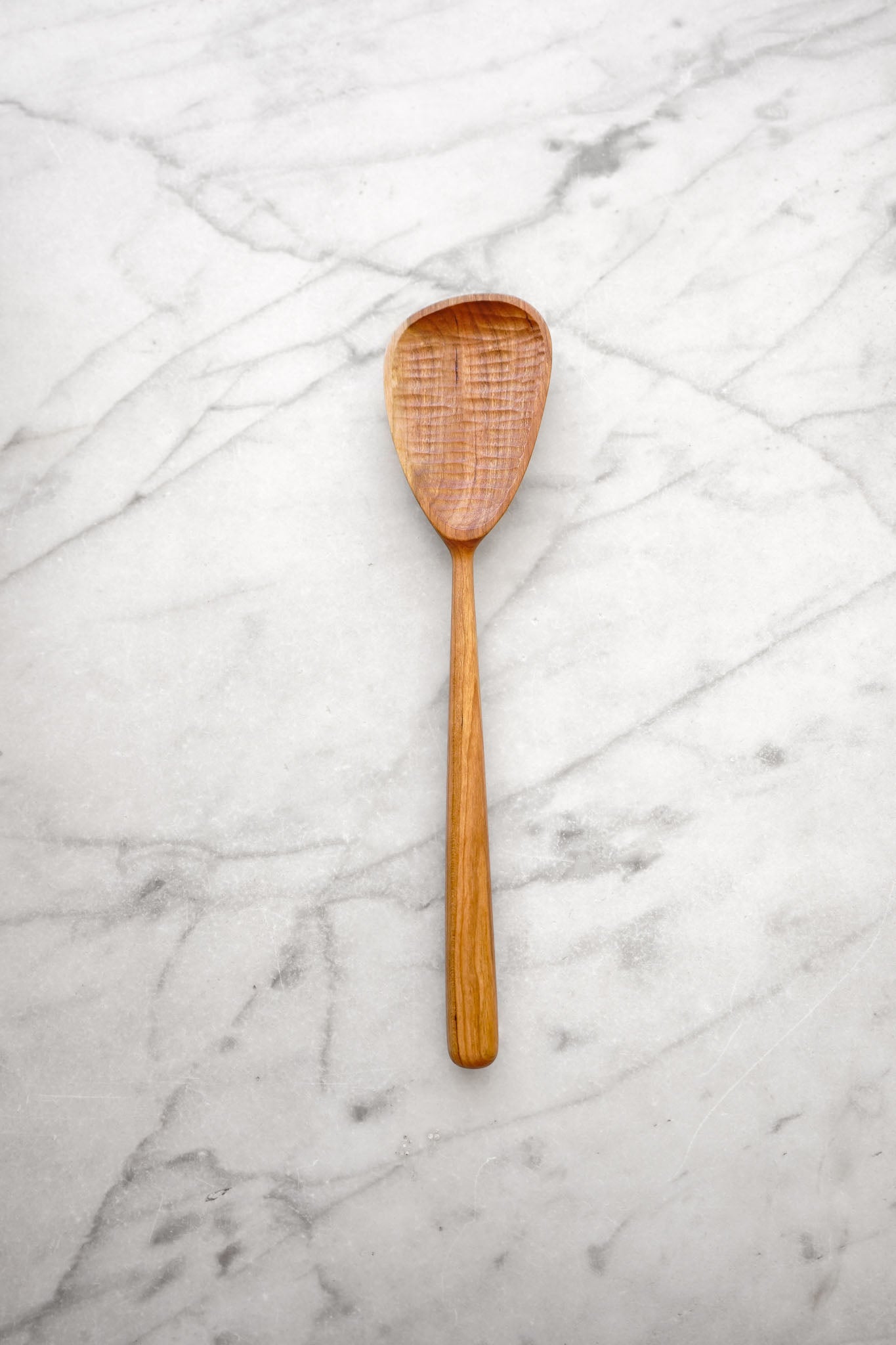 Modern Cooking Spoon - Walnut. Cherry. or Maple Wood