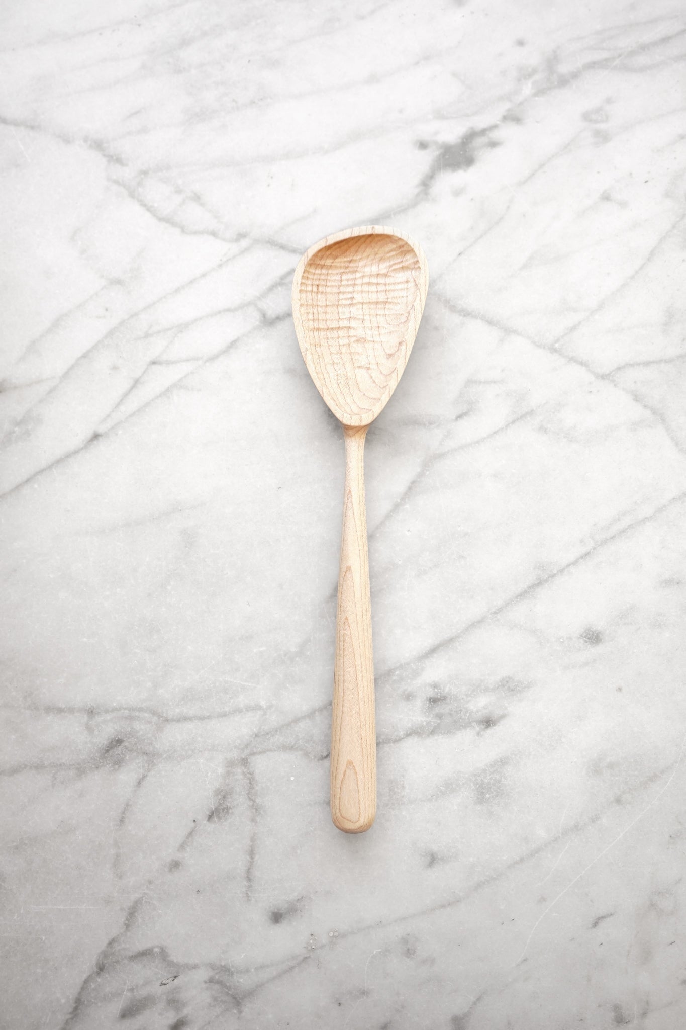 Modern Cooking Spoon - Walnut. Cherry. or Maple Wood