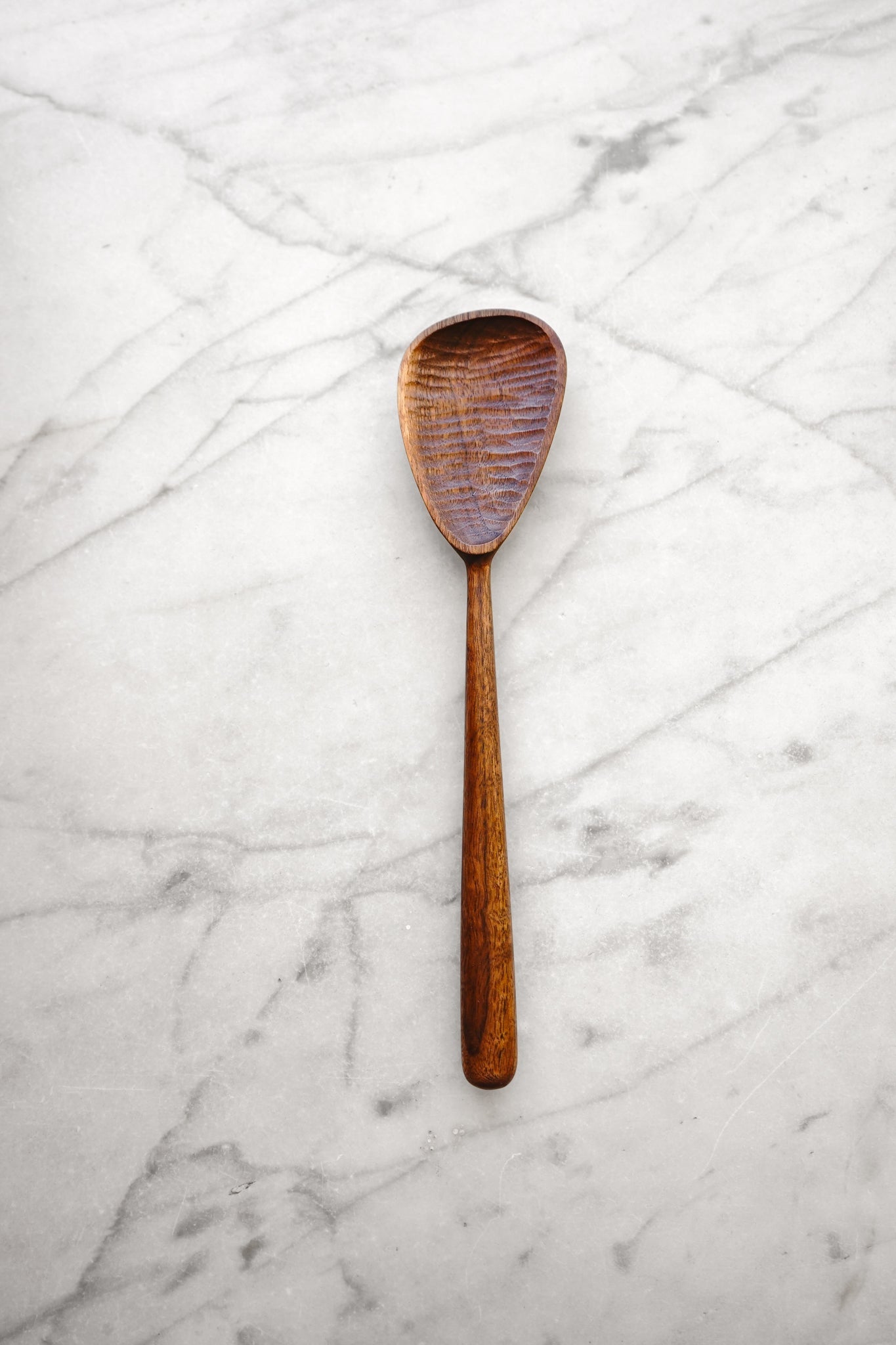 Modern Cooking Spoon - Walnut. Cherry. or Maple Wood
