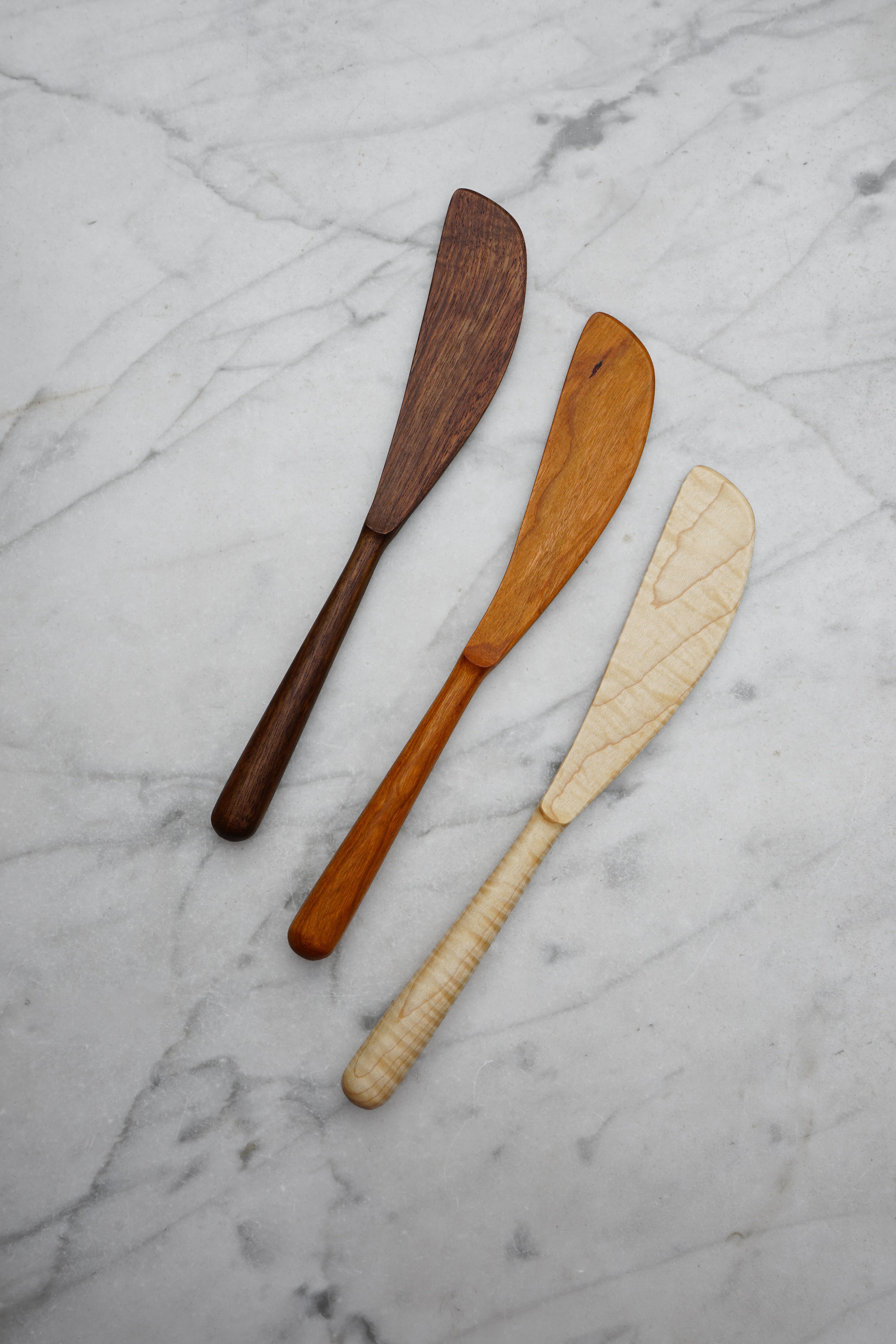 The Scrambler Spatula - Walnut. Cherry. or Maple Wood