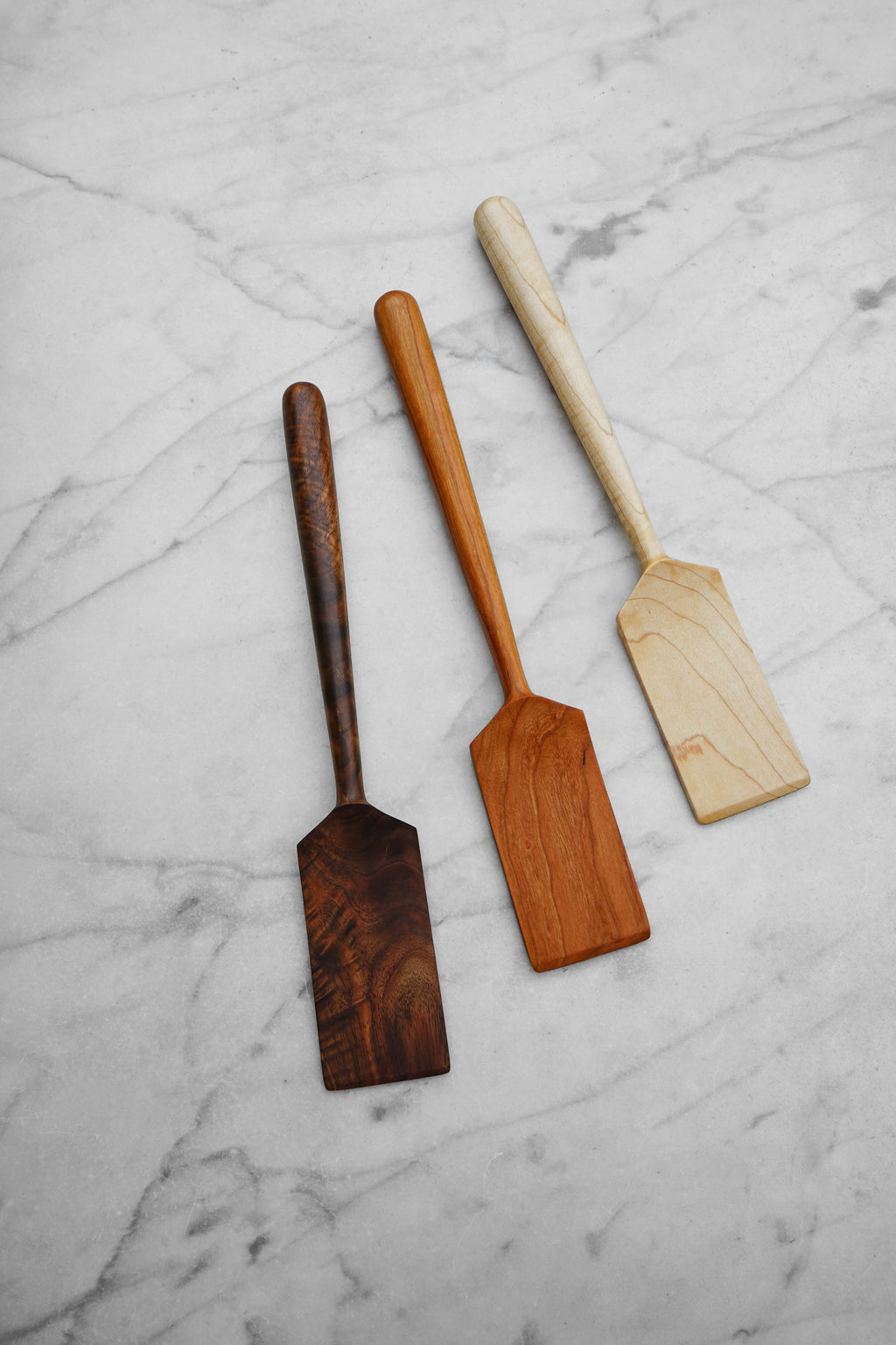 Flipper Spatula - Walnut. Cherry. or Maple Wood