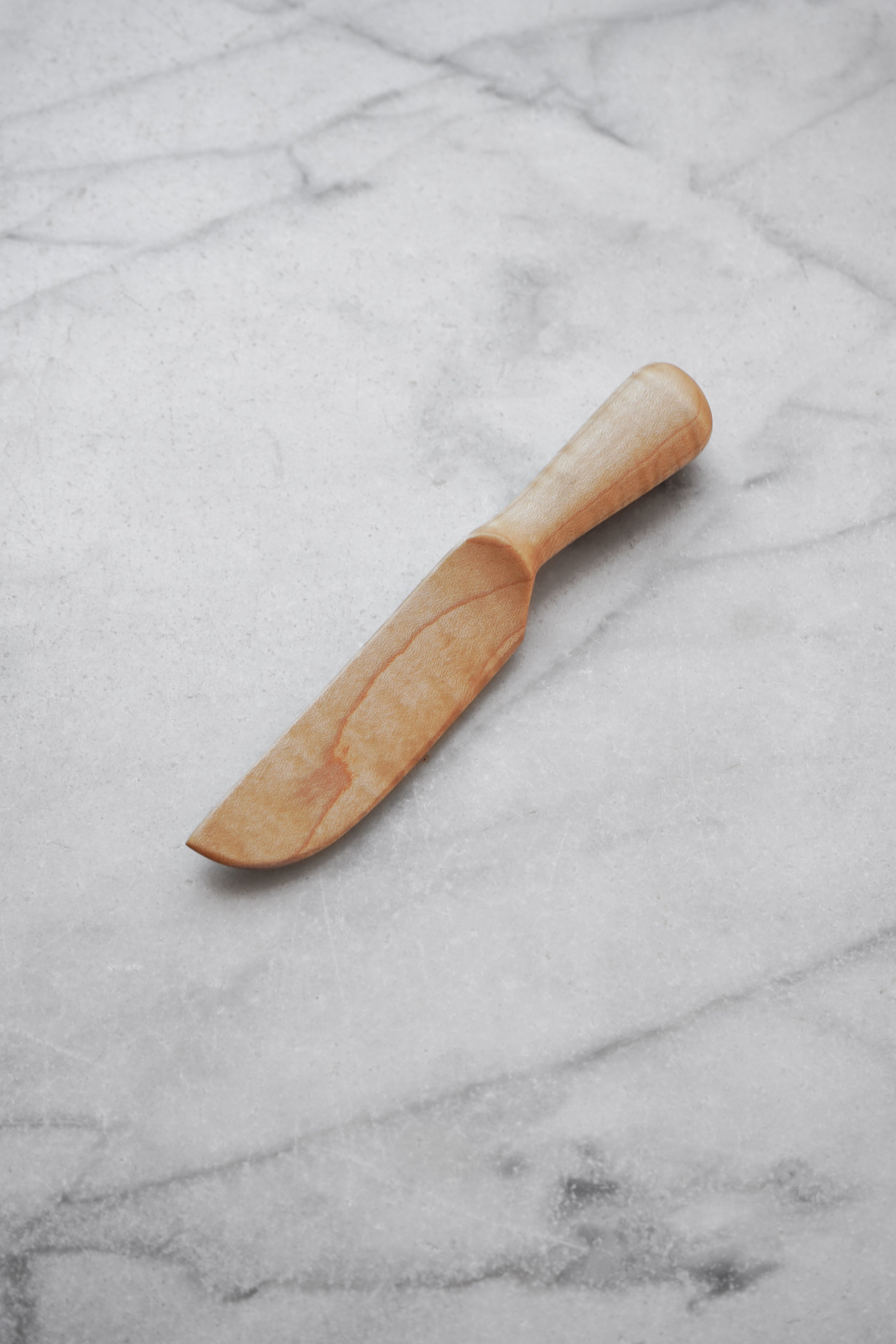 Mini Cheese/Butter Knife - Walnut. Cherry. or Maple Wood