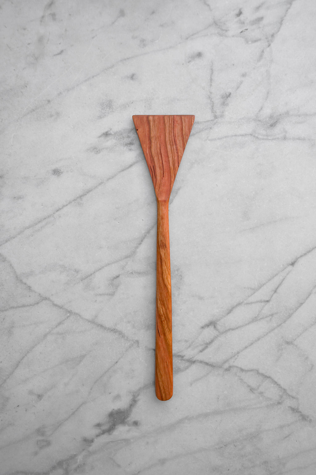 Flat Line - Triangle Spatula - Walnut. Cherry. or Maple Wood