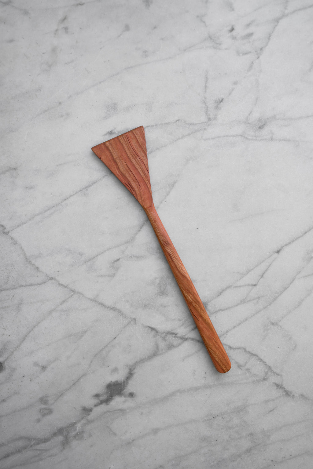 Flat Line - Triangle Spatula - Walnut. Cherry. or Maple Wood