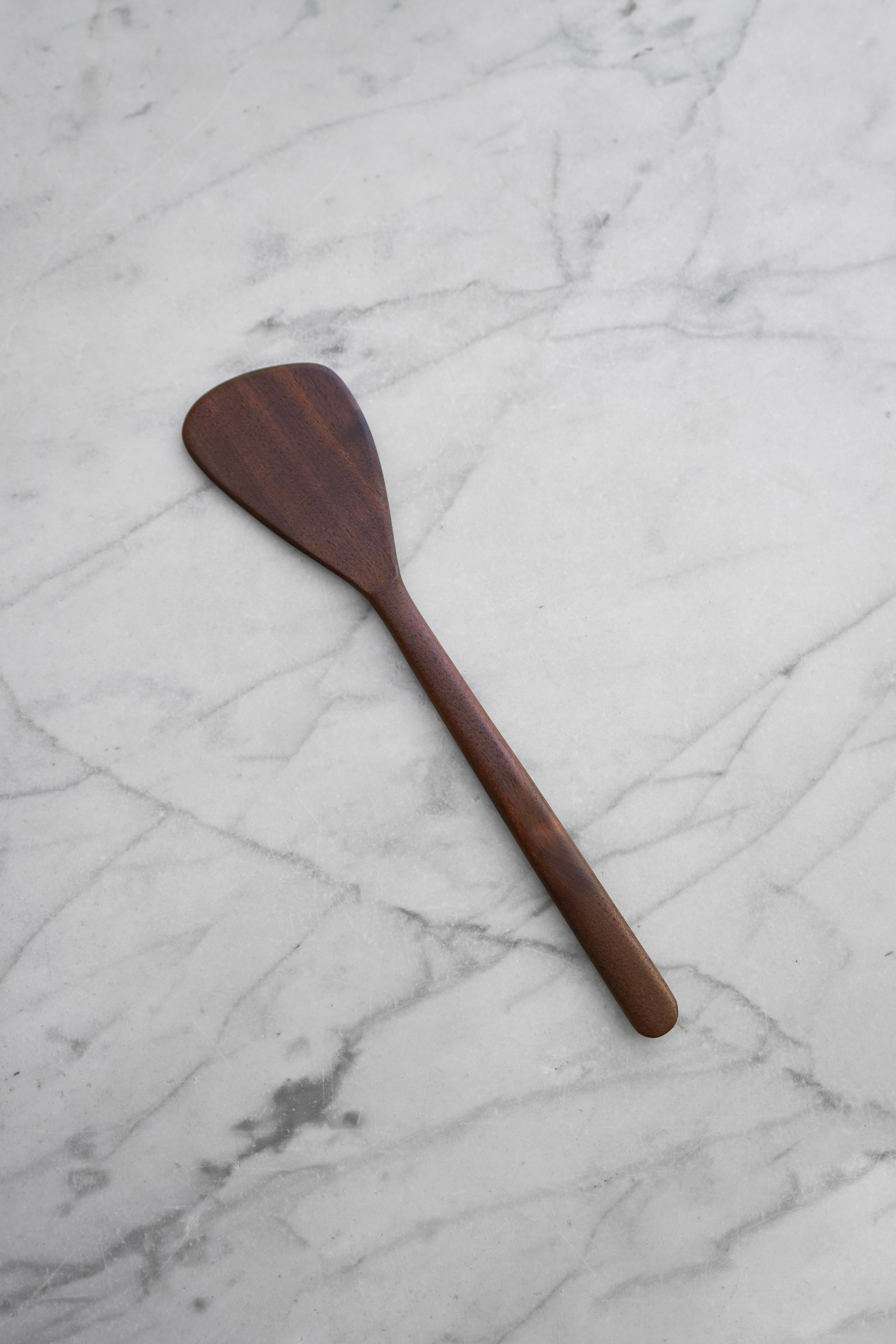 Flat Line - Modern Spatula - Walnut. Cherry. or Maple Wood