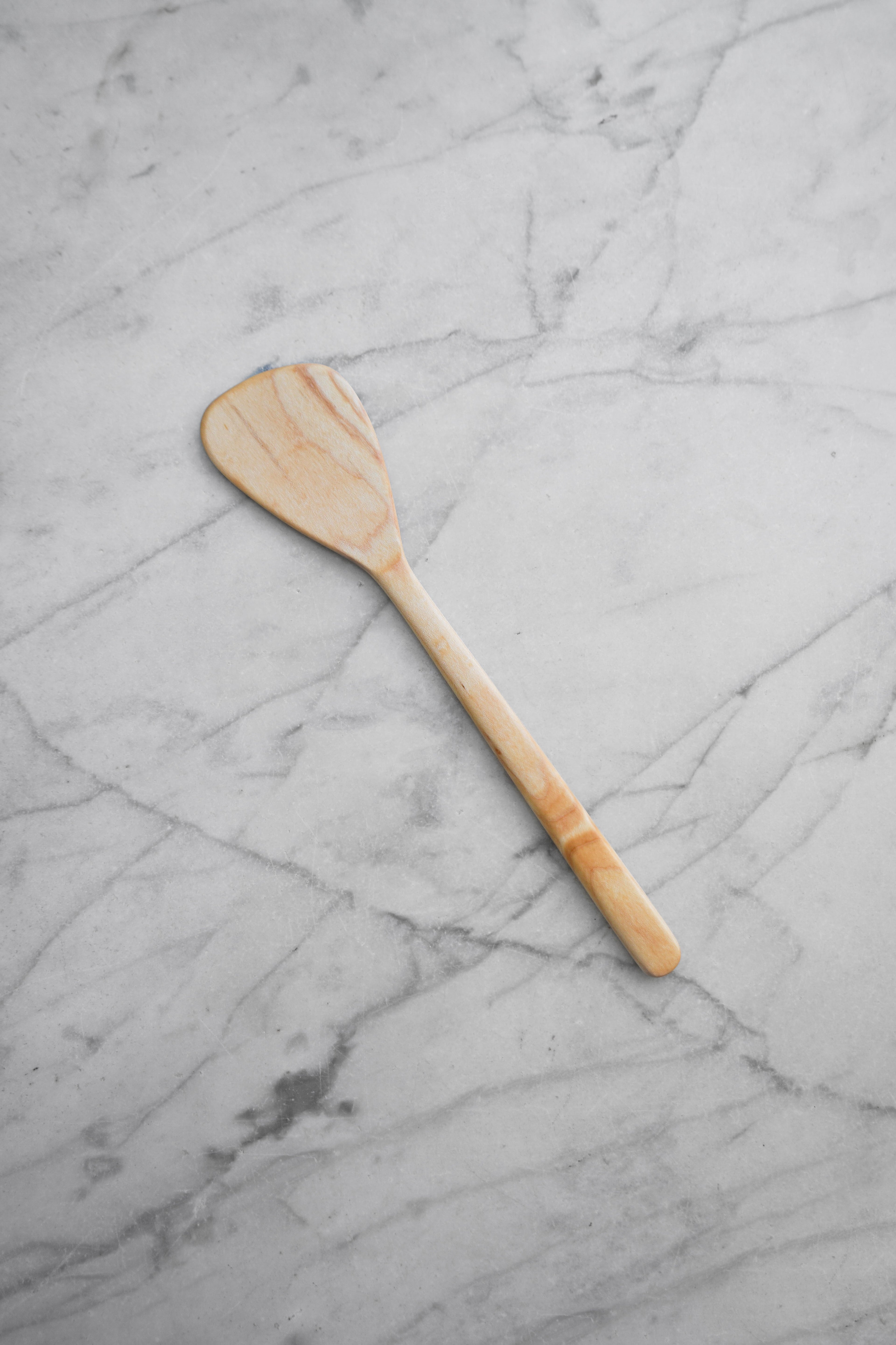Flat Line - Modern Spatula - Walnut. Cherry. or Maple Wood