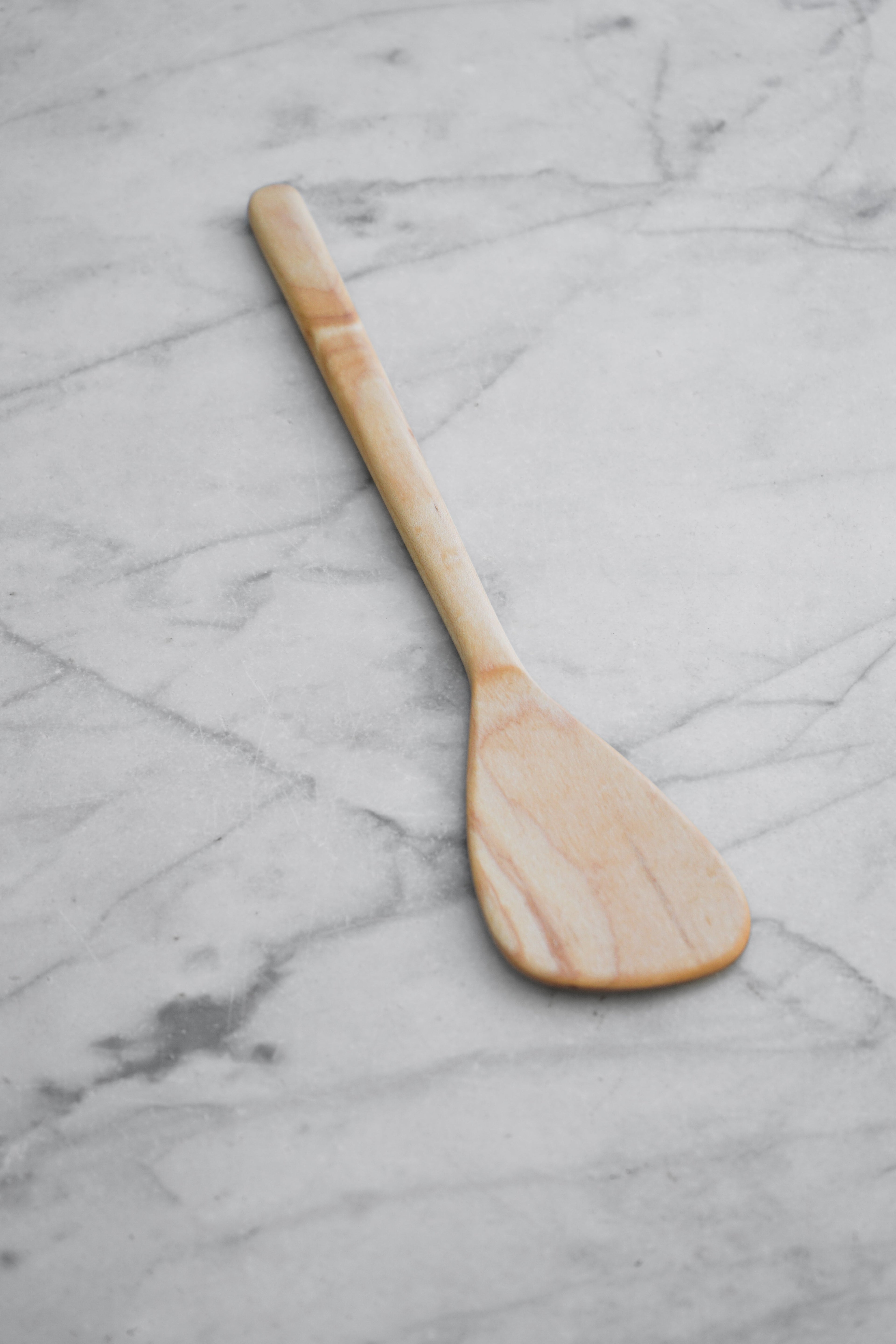 Flat Line - Modern Spatula - Walnut. Cherry. or Maple Wood