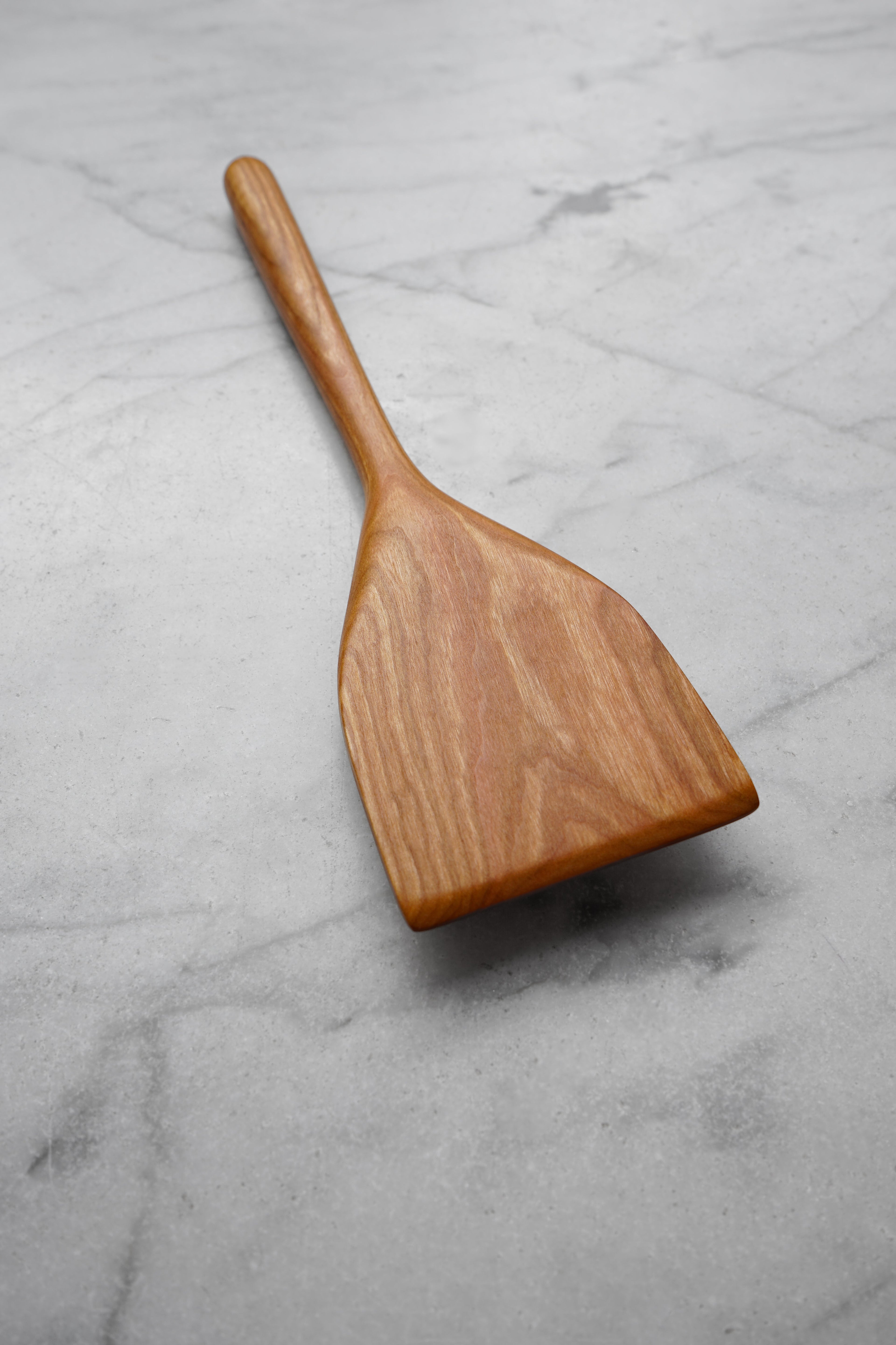 Wide Flipper Spatula - Walnut. Cherry. or Maple Wood