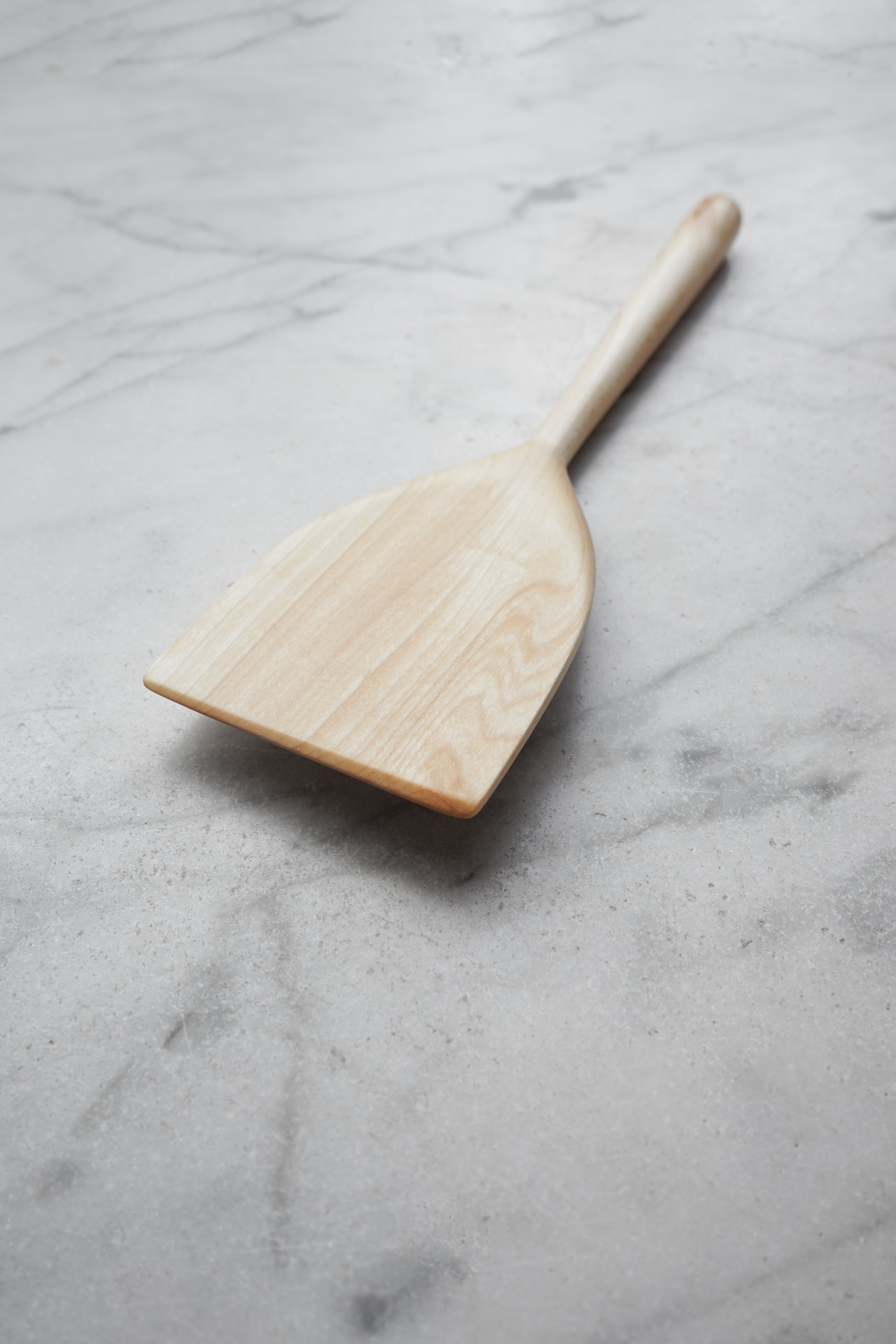 Wide Flipper Spatula - Walnut. Cherry. or Maple Wood