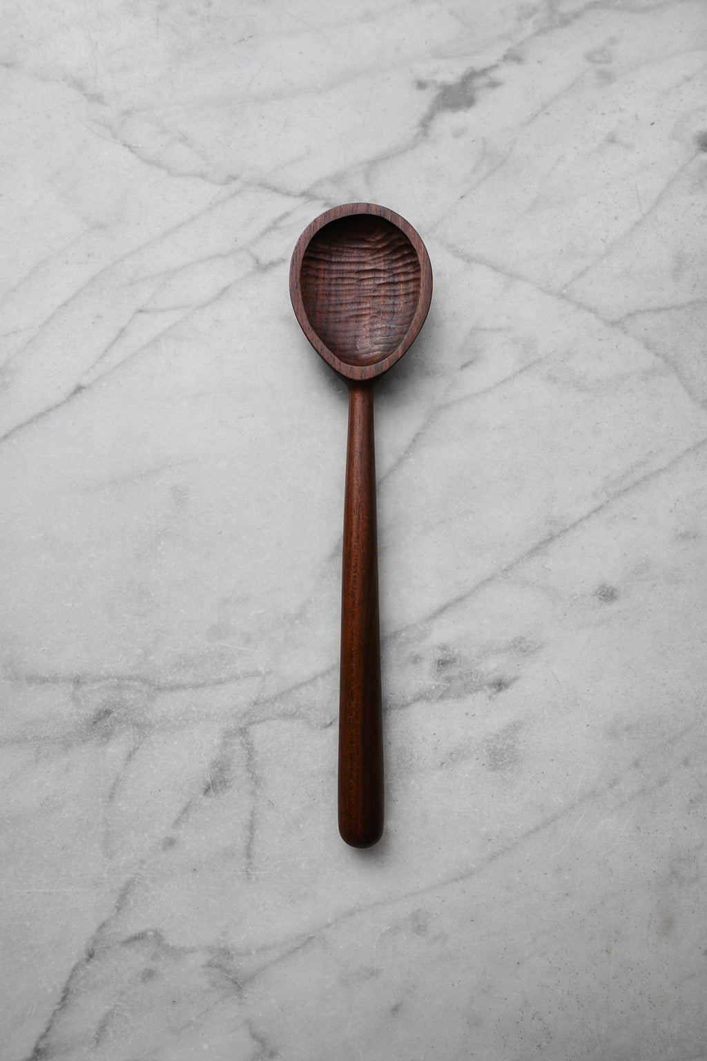 Oval Cooking Spoon - Walnut Wood