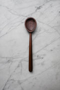 Oval Cooking Spoon - Walnut Wood