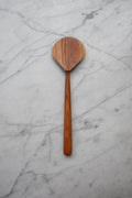 Shell Cooking Spatula - Cherry Wood