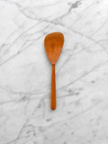Cooking Spatula - Short Handle - Cherry Wood