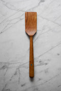Flipper Spatula - Cherry Wood with Turquoise
