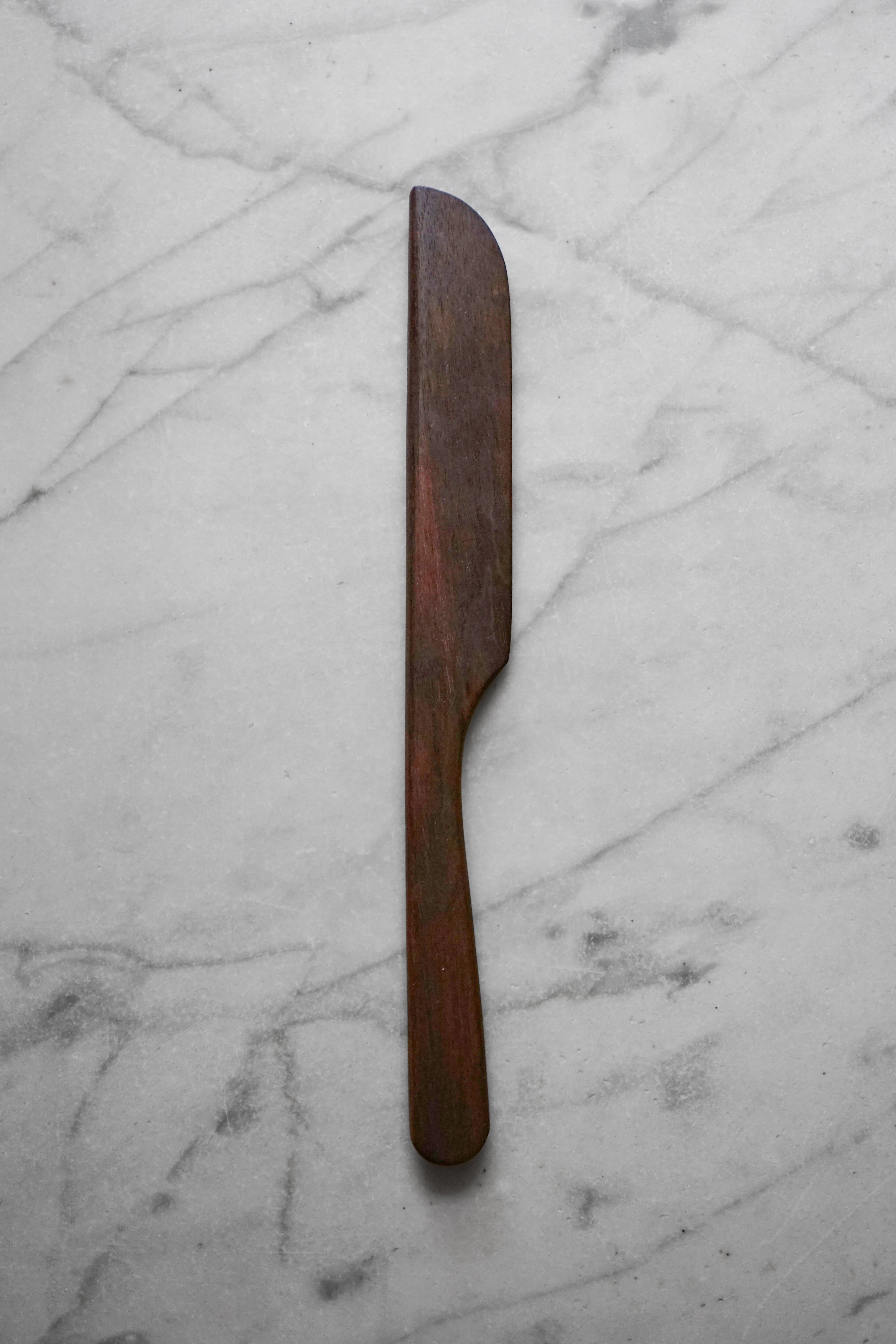 Spurtle Spatula - Walnut Wood