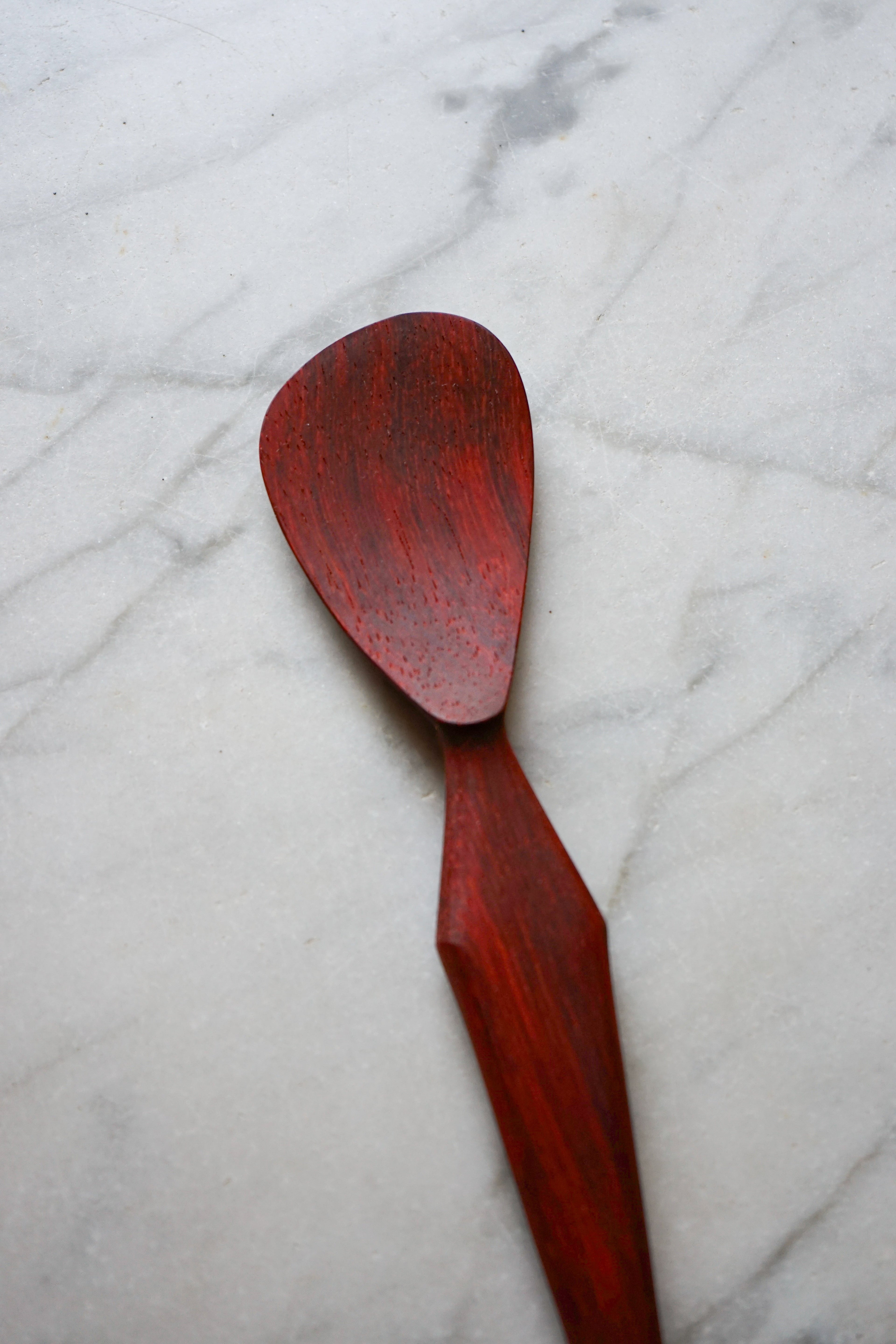 Diamond Spatula - Padauk Wood