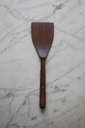Wide Walnut and Turquoise Flipper